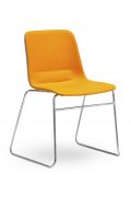 advanta_unica_upholstered_sled_orange_front-angle