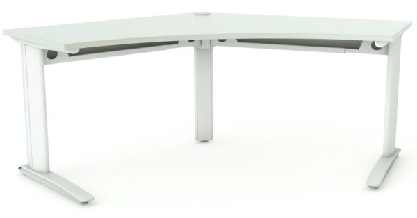 Aero White Workstation120 FH Beams